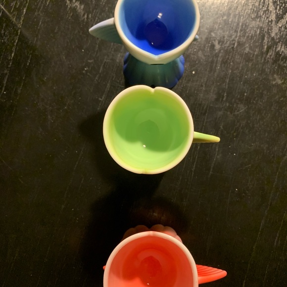 A di Alessi Goldfish 4 Eggcups
fine bone china Hand-decorated BNWB - Picture 4 of 6